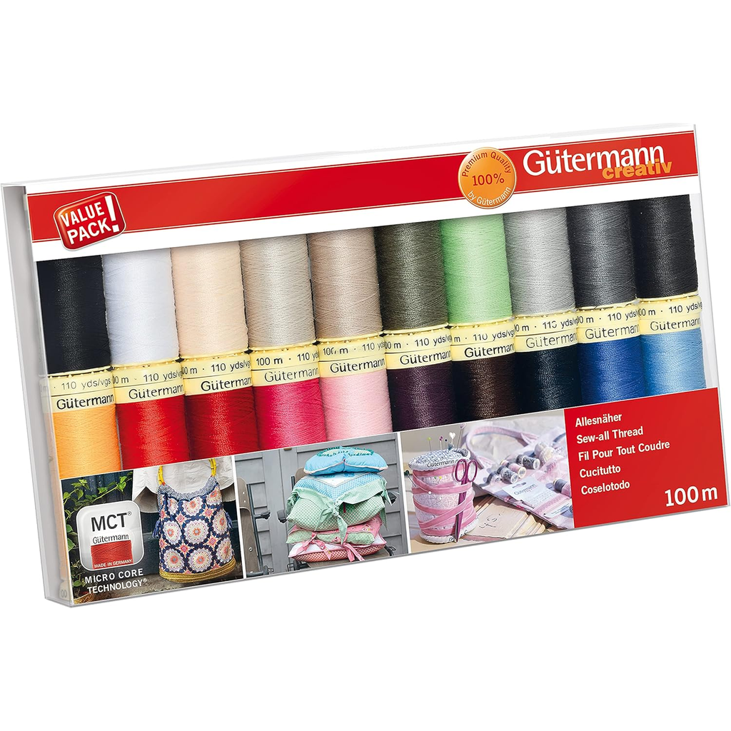 Gutermann Sew-All Thread Set – 20 Spools