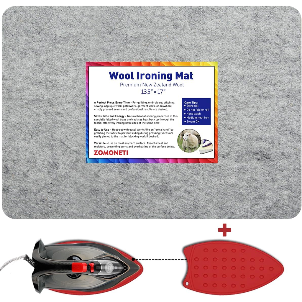 Wool Pressing Mat 17 x 13.5 Inch