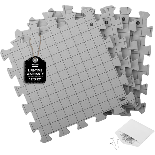 Interlocking Blocking Mats with 50 T-Pins